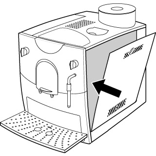 Kde najdu výrobní číslo vestavného kávovaru