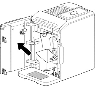 Kde najdu výrobní číslo vestavného kávovaru