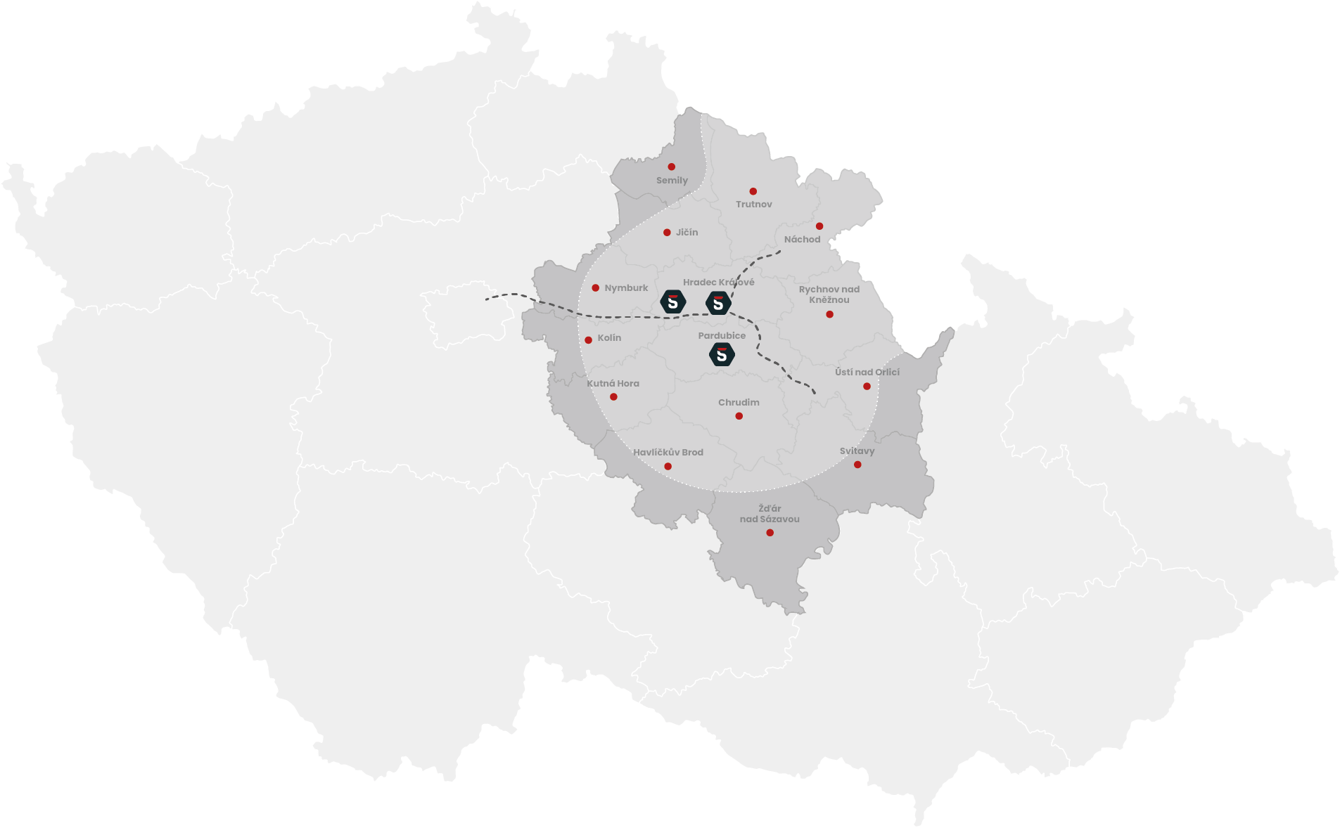 Kde servisujeme mrazničky