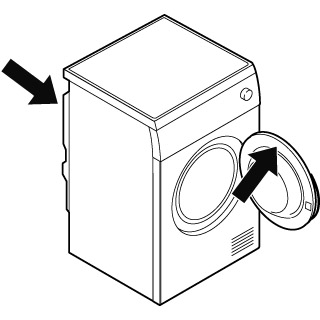 Kde najdu výrobní číslo sušičky